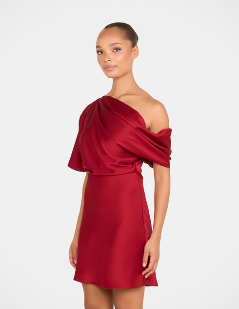 Edna Off Shoulder Mini Dress